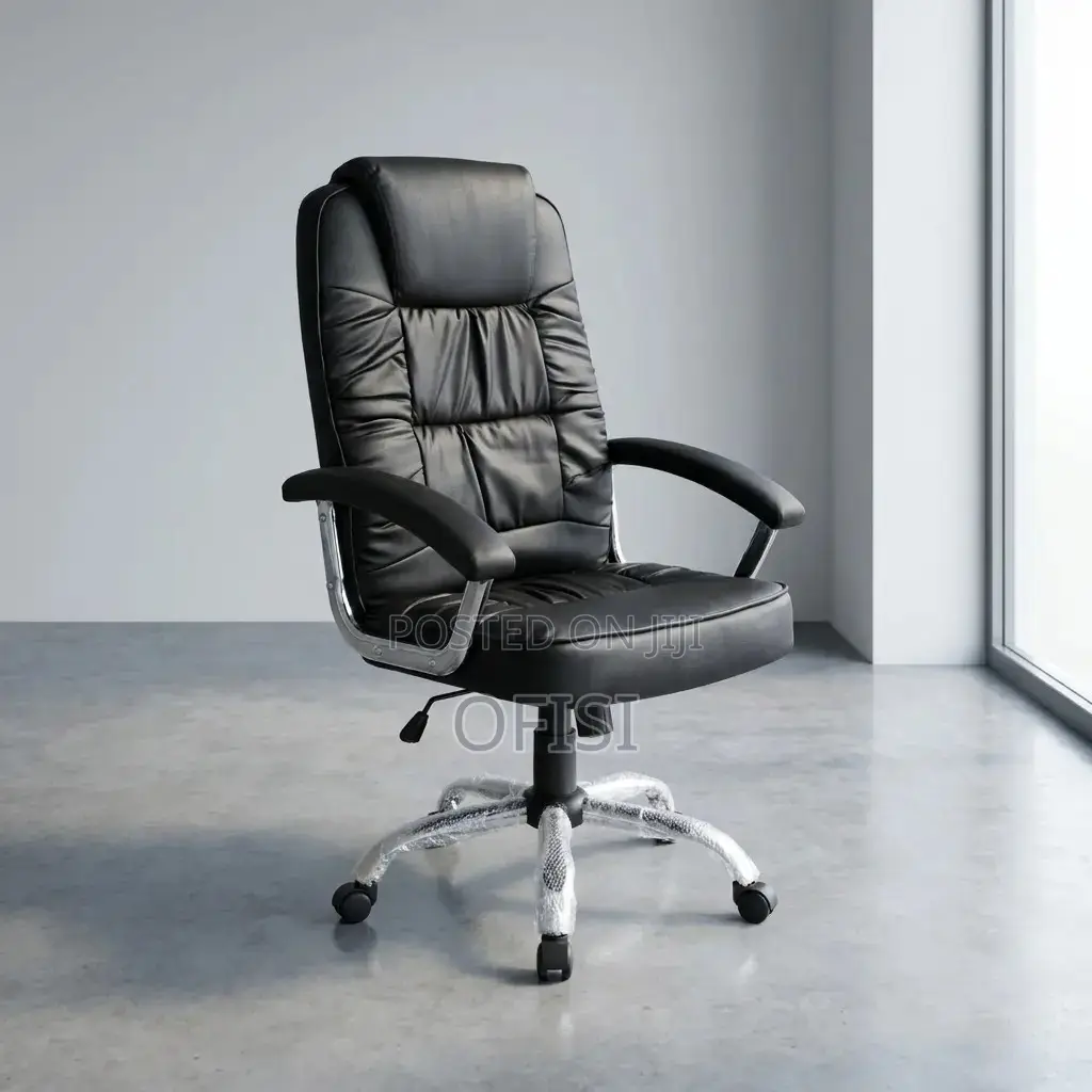 Office Chair; Executive Swivel Office Leather Chair