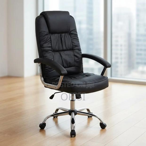 Office Chair; Executive Swivel Office Leather Chair
