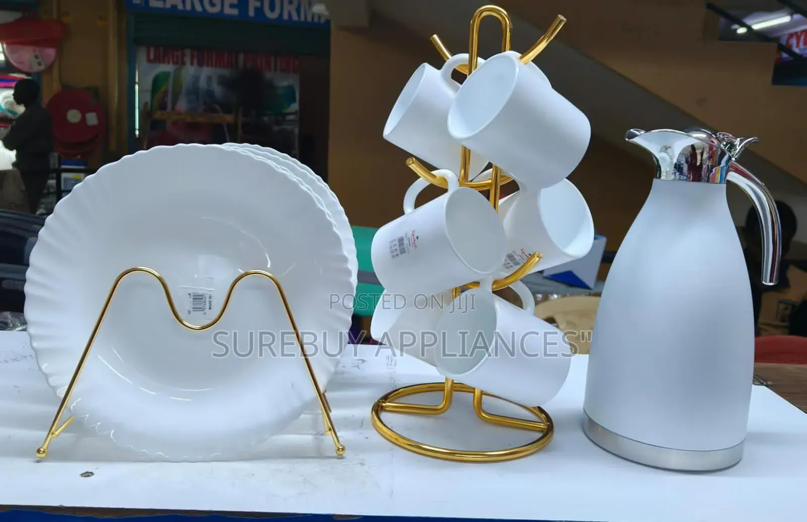 Ceramic Dinner Set 12 PCS and Jug