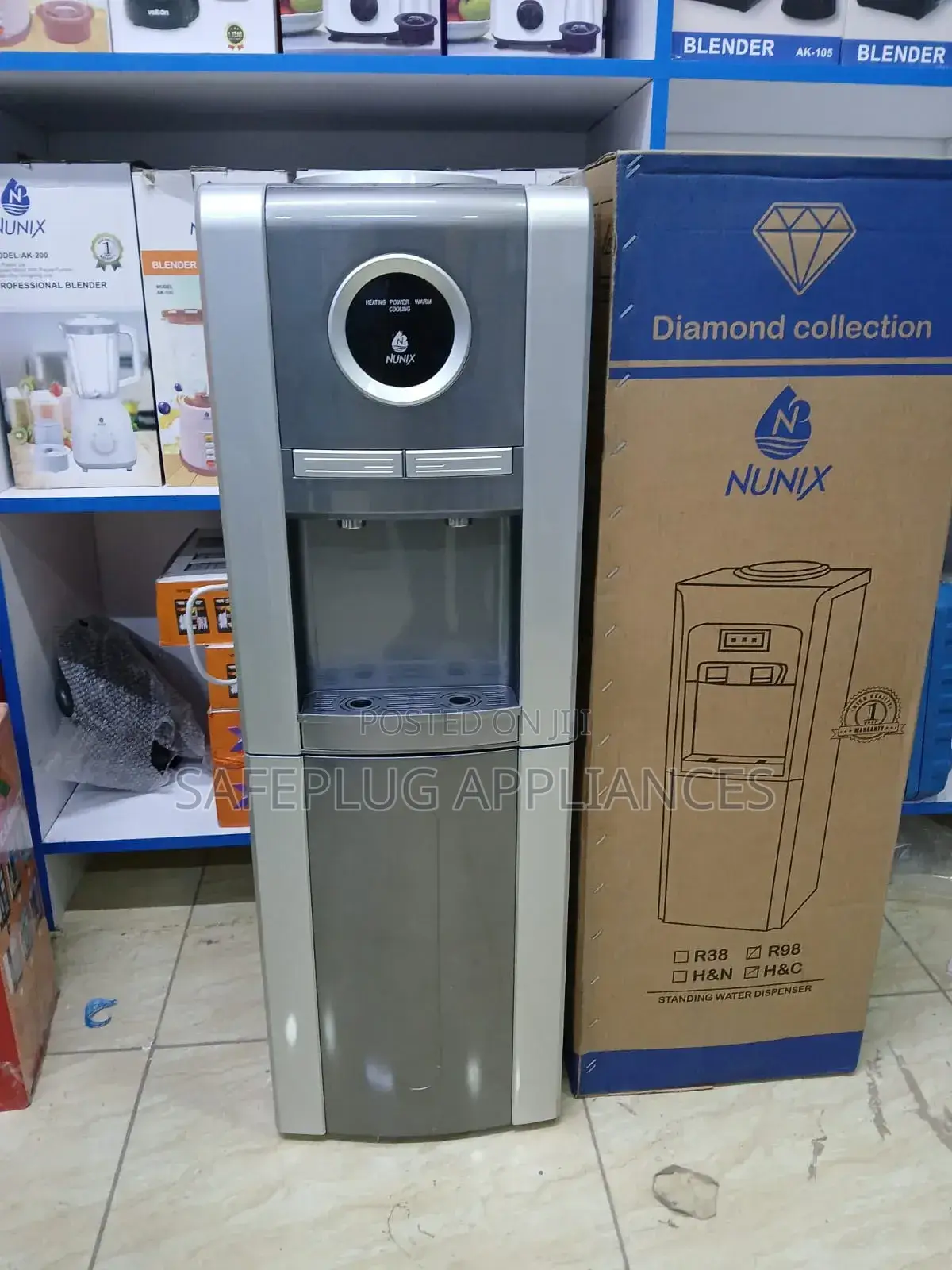 Nunix Hot Normal and Cold Water Dipenser
