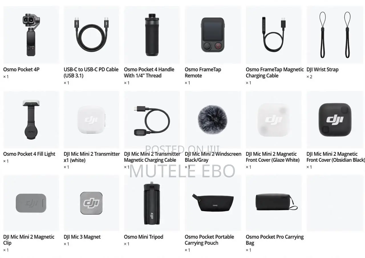 DJI Osmo Pocket 4P