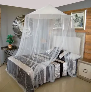 White, KING Size Round Big Mosquito Nets