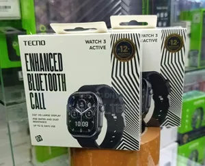 TECNO Watch 3 Smartwatch -Call, 2.02 Inch HD Display, IP68 Waterproof