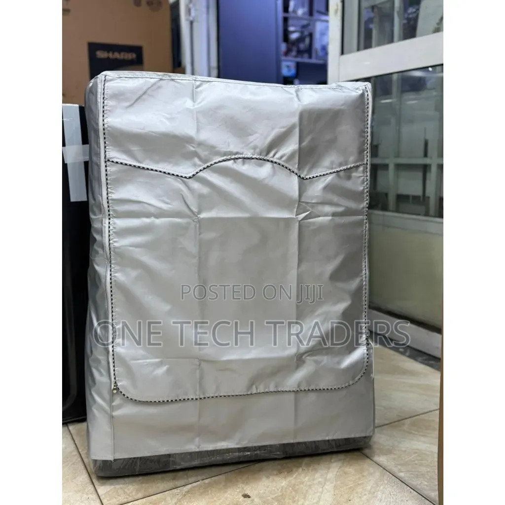 Washing Machine Cover, Waterproof Covers Upto 12kgs- Silver