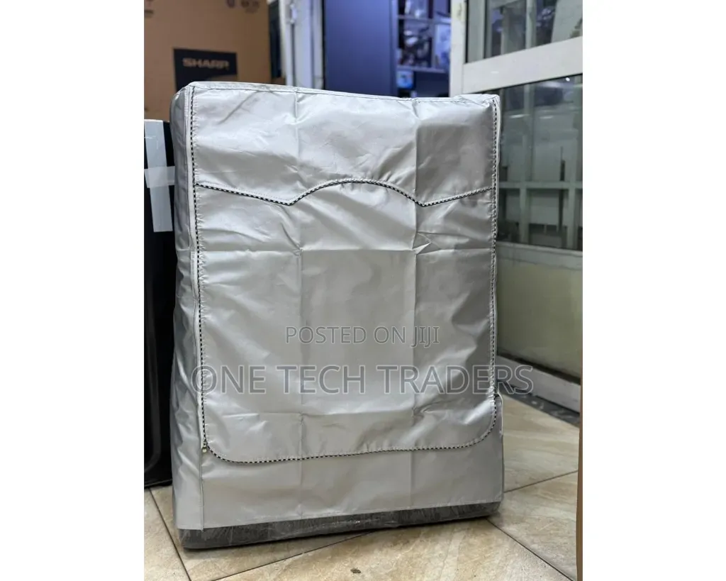 Washing Machine Cover, Waterproof Covers Upto 12kgs- Silver