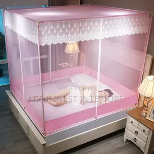 Sleep Well, Stay Comfortable, Stay Protected With 4 Stand Mosquito Net