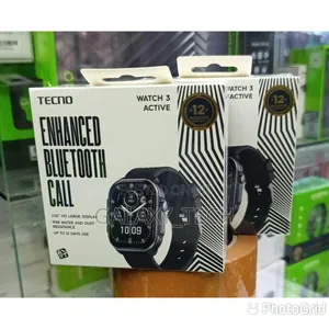 TECNO Watch 3 Smartwatch -Call, 2.02 Inch HD Display, IP68 Waterproof