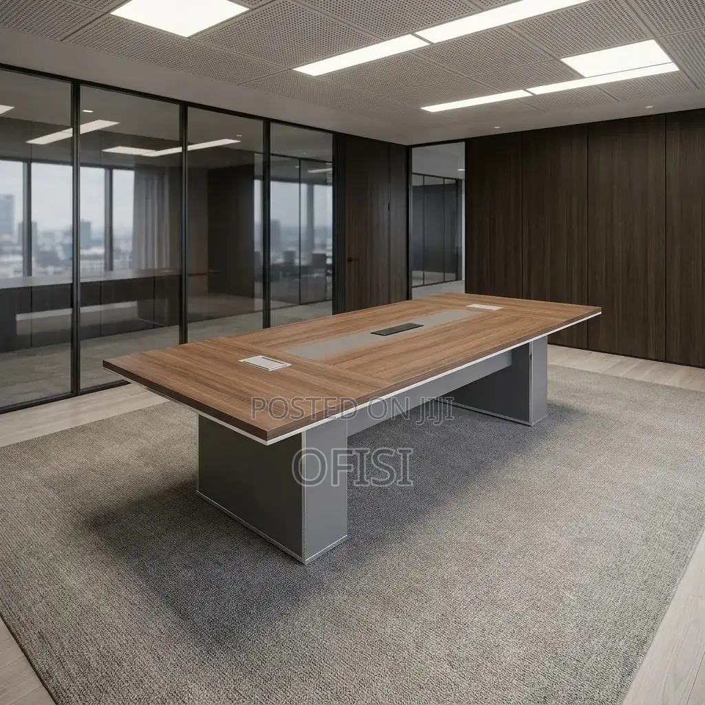 Boardroom Table; 3000mm Wooden Boardroom Table