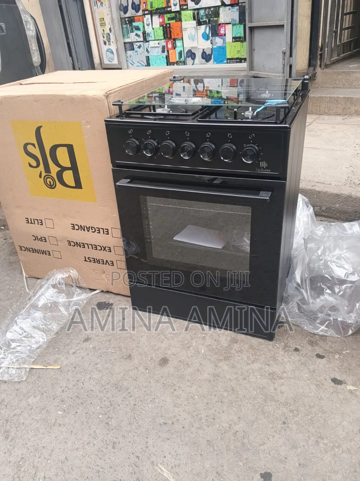 BJS 60*60 3+1 Cooker With Electric Oven