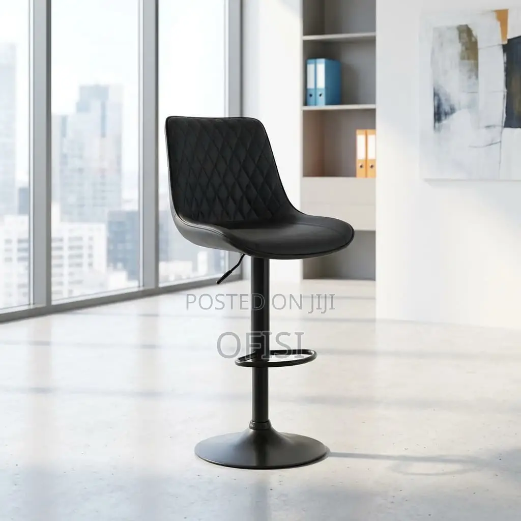 Bar Stool; Height Adjustable Swivel Bar Stool