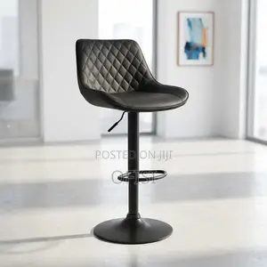 Bar Stool; Height Adjustable Swivel Bar Stool