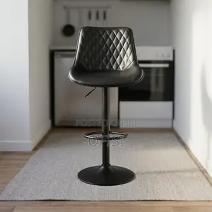 Bar Stool; Height Adjustable Swivel Bar Stool