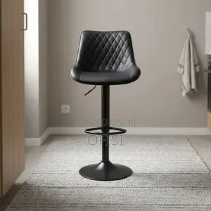 Bar Stool; Height Adjustable Swivel Bar Stool