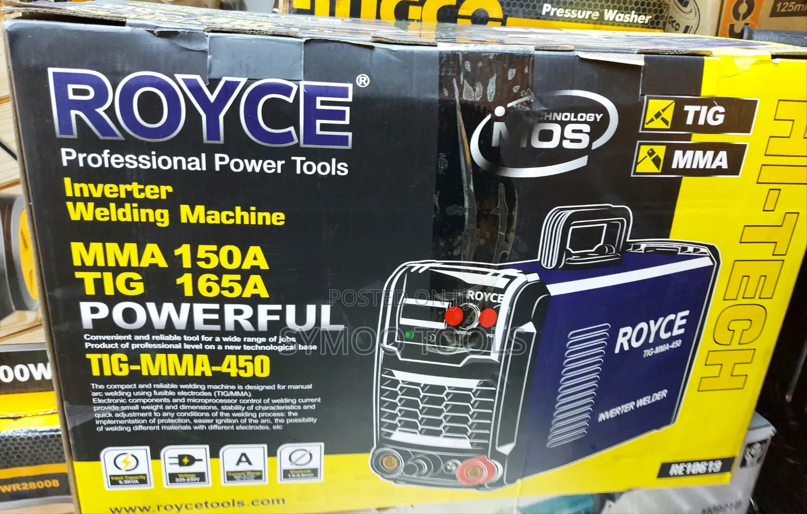 ROYCE Inverter Welding Machine 450 Amps