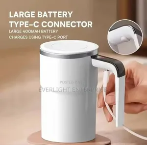 *Automatic Stirring Coffee Cup