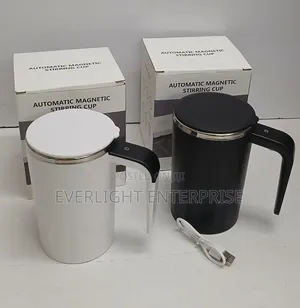 *Automatic Stirring Coffee Cup