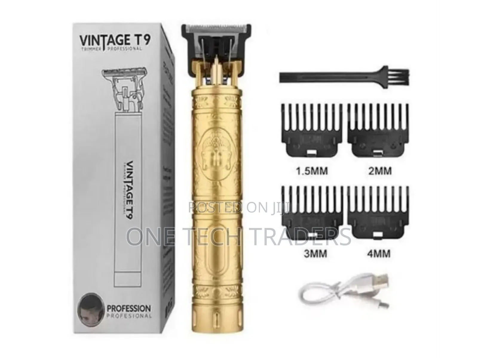 Rechargeable Hair Trimmer - Vintage T9