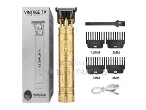 Rechargeable Hair Trimmer - Vintage T9
