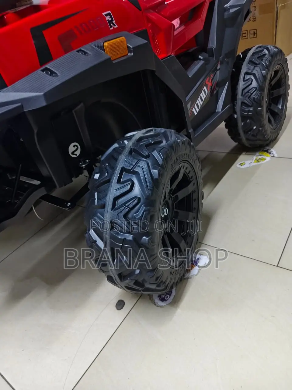 Red Kids Electric 4x4 UTV / Off-Road Buggy