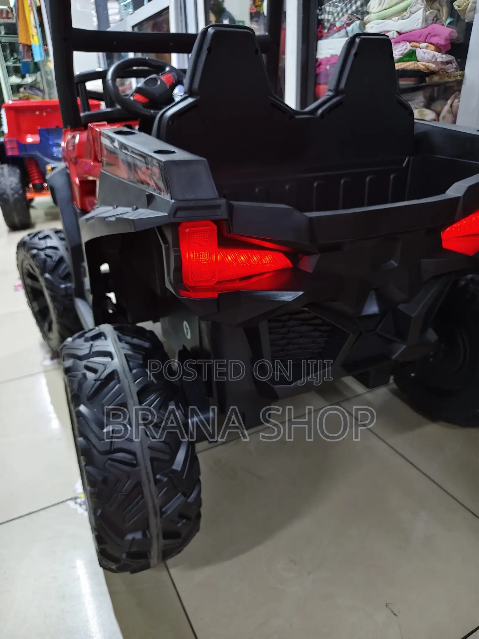 Red Kids Electric 4x4 UTV / Off-Road Buggy