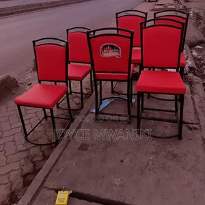 Restaurant Red Branded Chairs