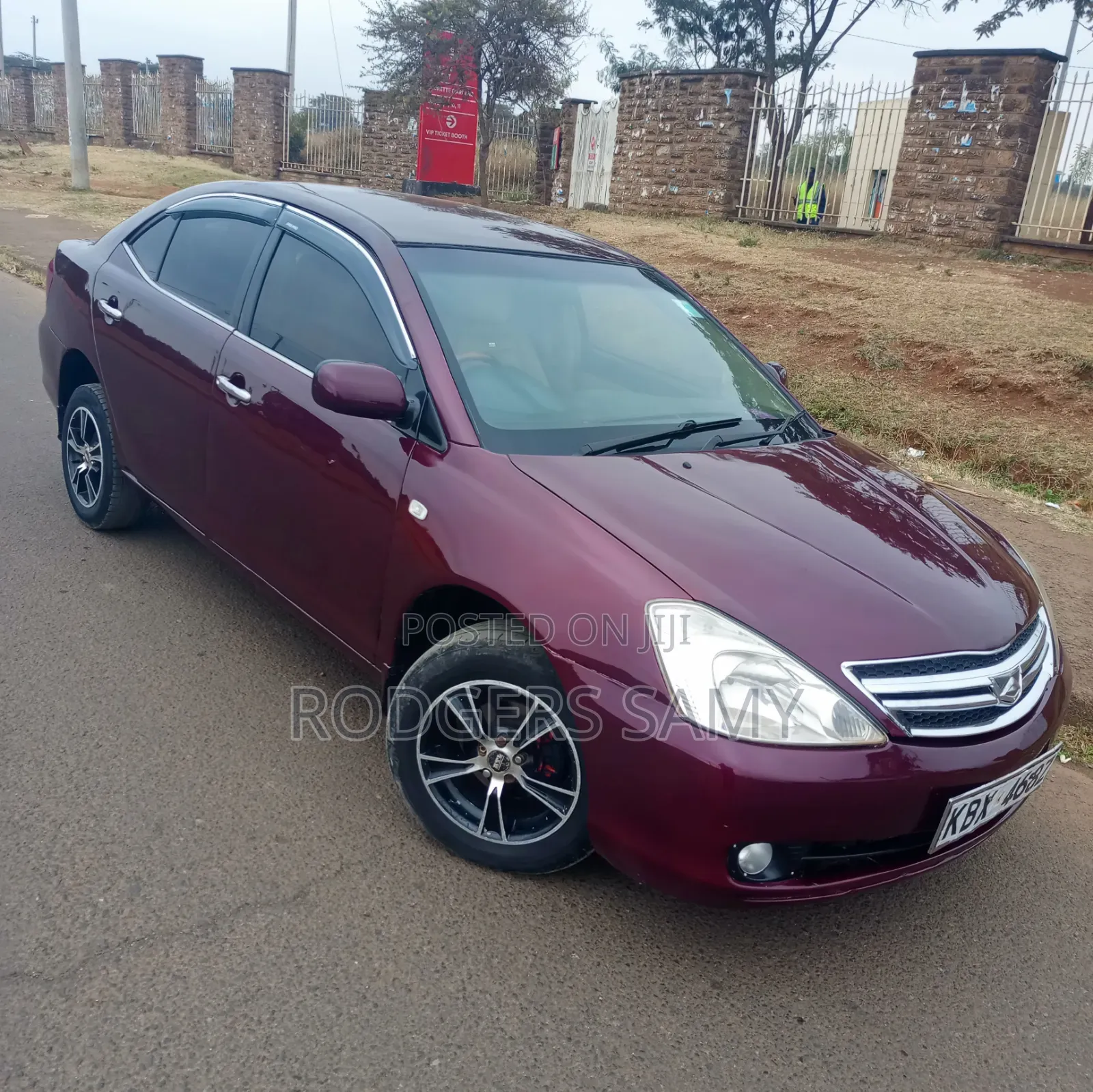 Toyota Allion 2007 Red