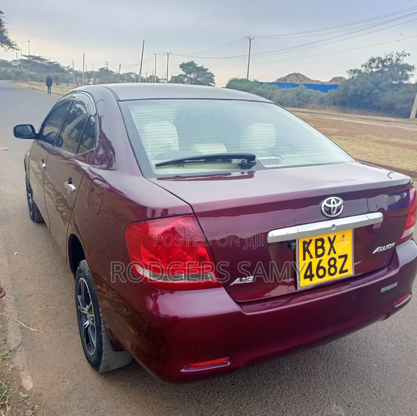 Toyota Allion 2007 Red