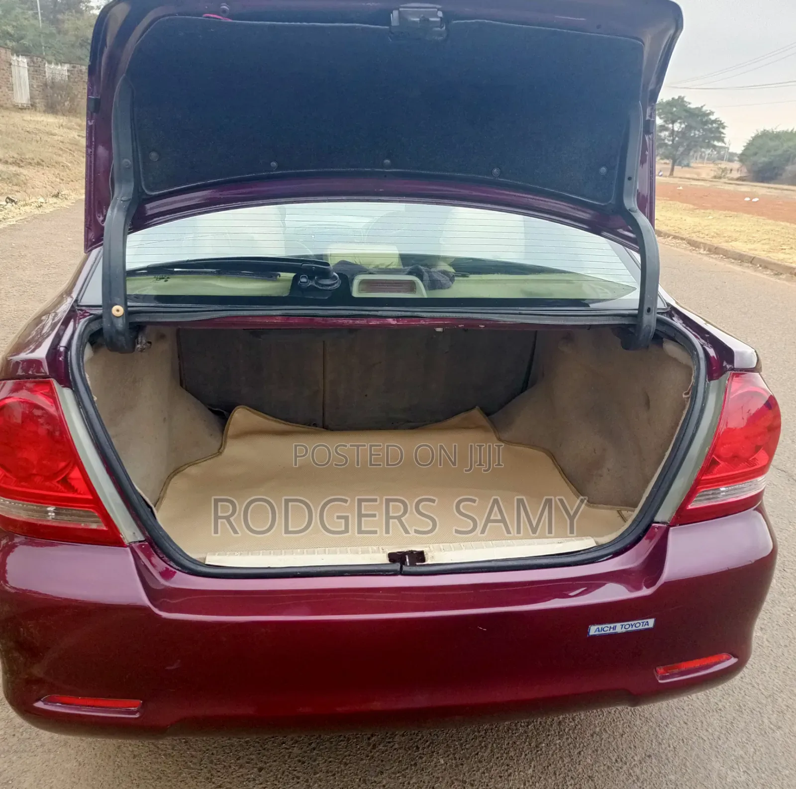 Toyota Allion 2007 Red