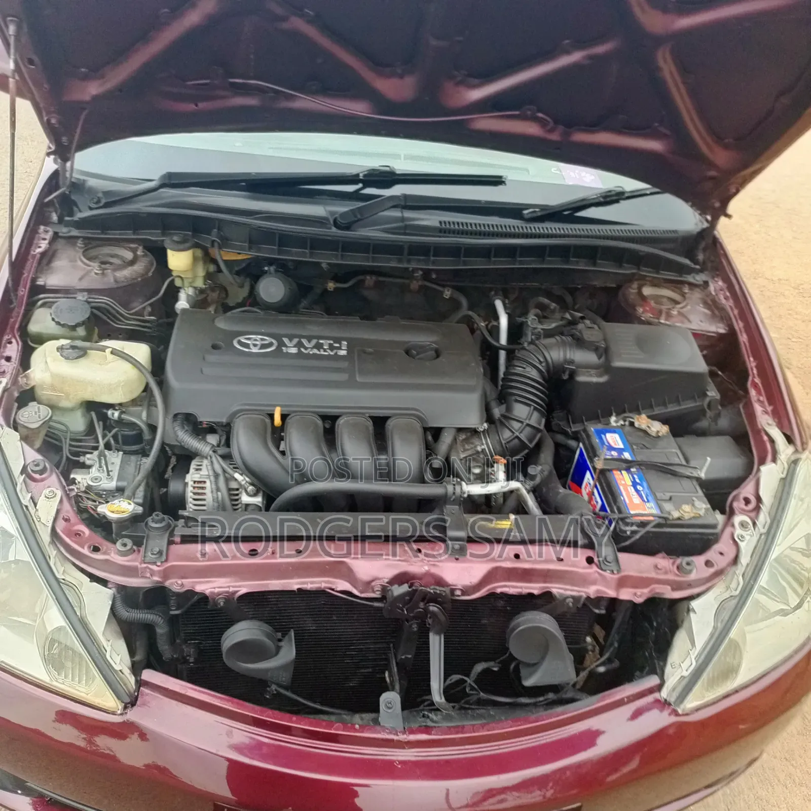 Toyota Allion 2007 Red