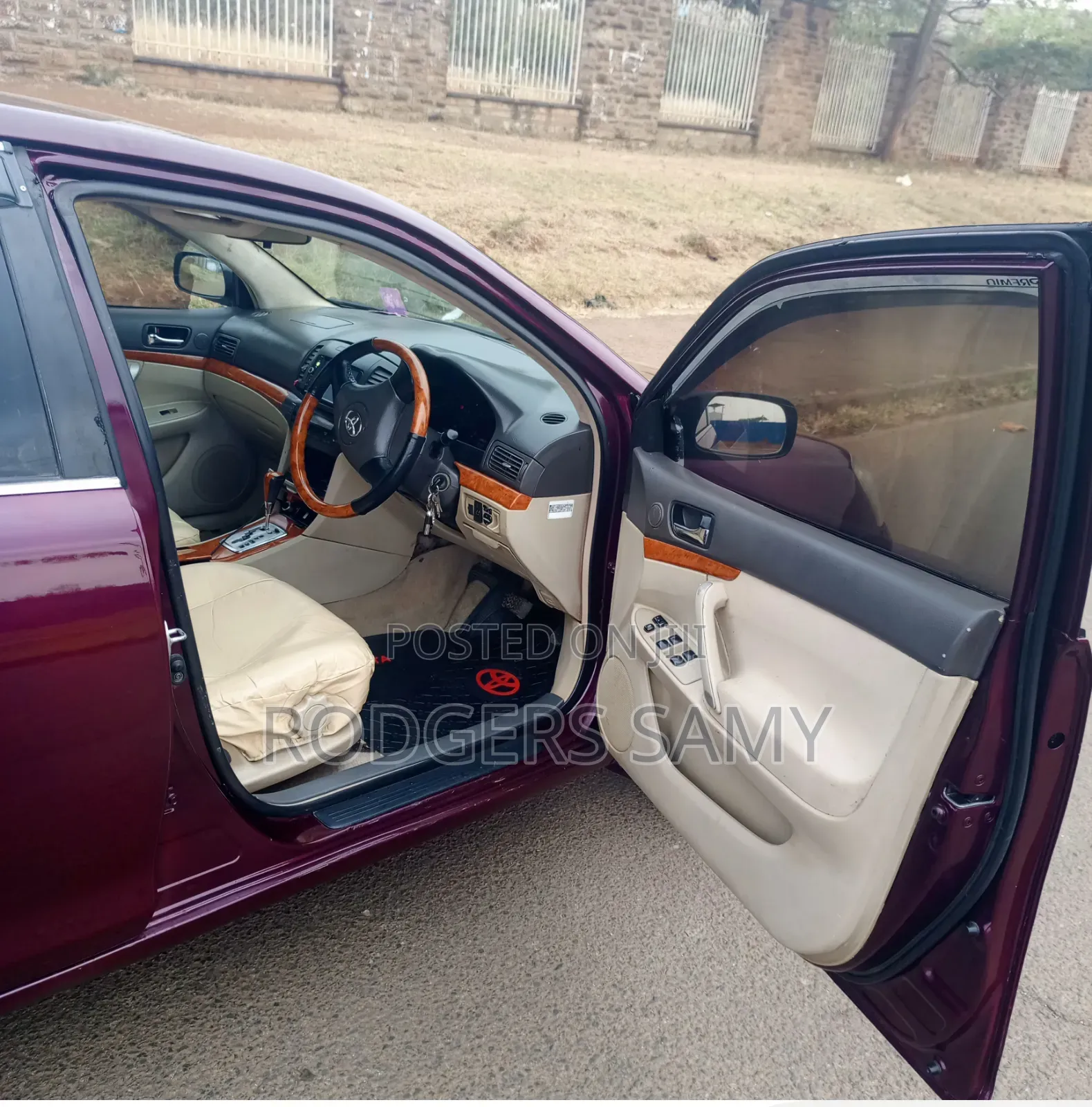 Toyota Allion 2007 Red