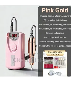 Rechargeable Electric Nail Drill