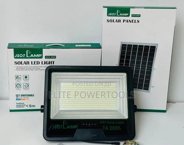 *TA 2000W Solar Floodlight*=