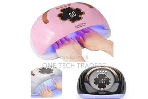 Uv Lamp/ Led Nail Lamp 248w for 2 Hands With a Digital Timer Display