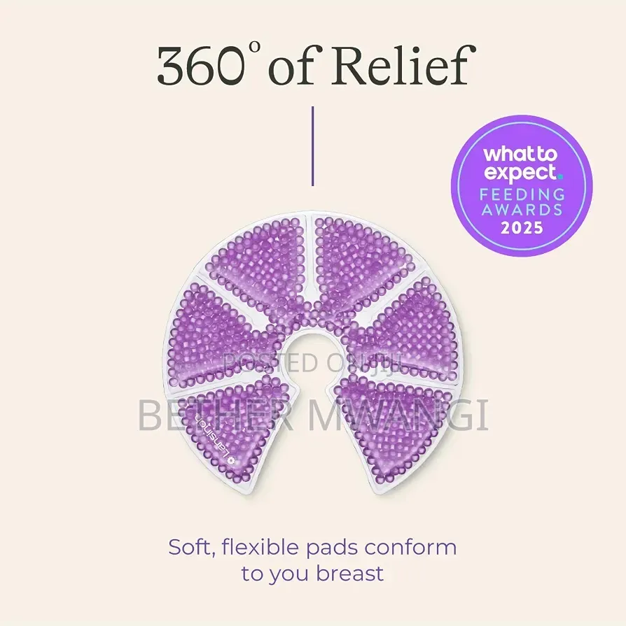 Lansinoh Thera Pearl 3-in-1 Breast Therapy Pack of 2