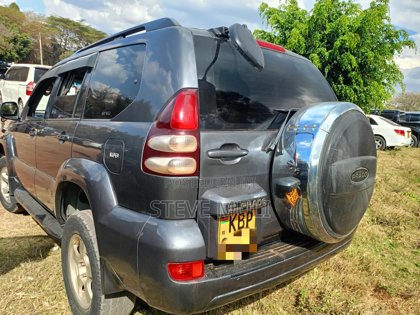 Toyota Land Cruiser Prado 2005 Gray