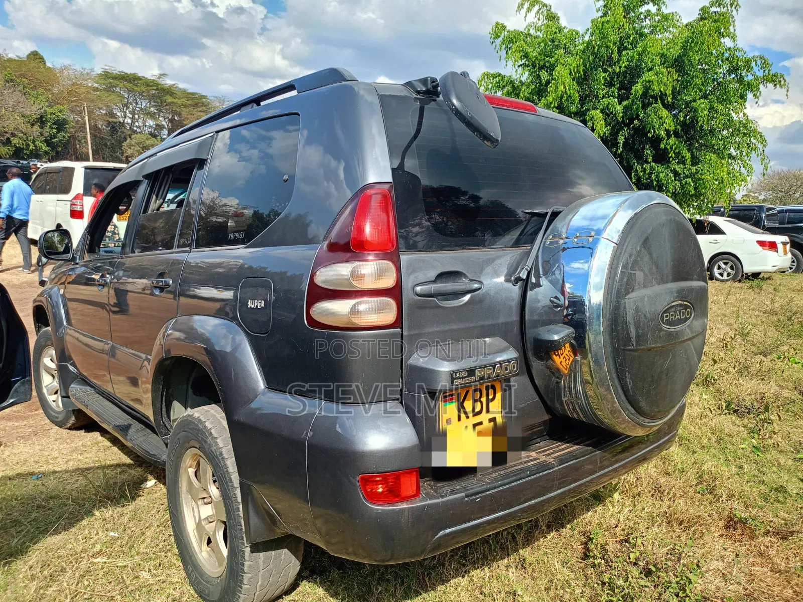 Toyota Land Cruiser Prado 2005 Gray