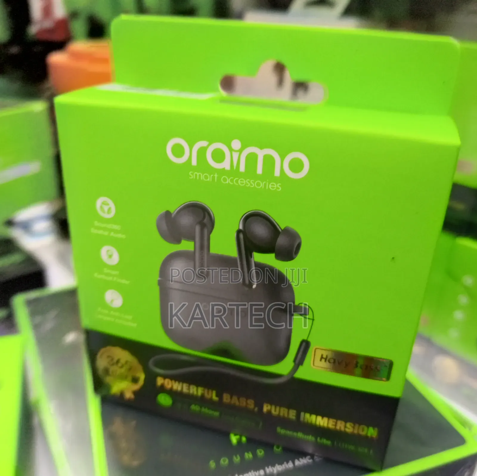 Oraimo OTW-324 Bluetooth 5.4 TWS Earbuds With Charging Case