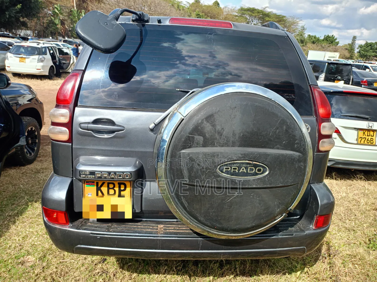 Toyota Land Cruiser Prado 2005 Gray