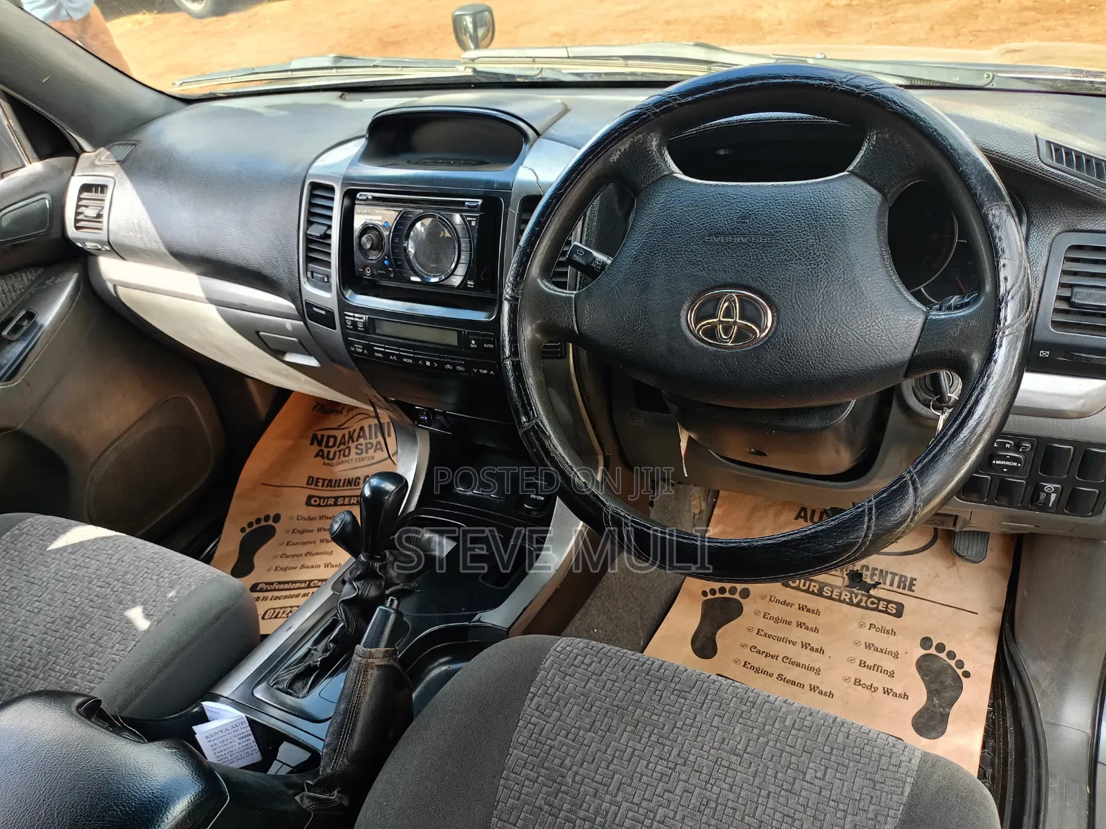 Toyota Land Cruiser Prado 2005 Gray