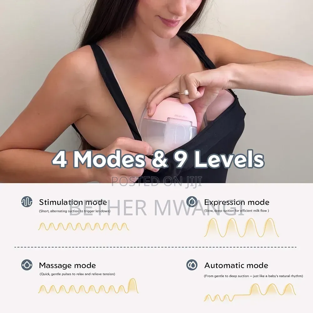 MomMed S33 Wearable Breast Pump With Case in Kenya