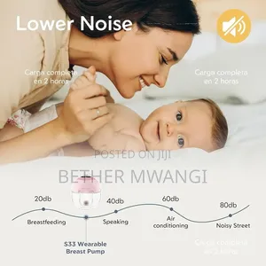 MomMed S33 Wearable Breast Pump With Case in Kenya