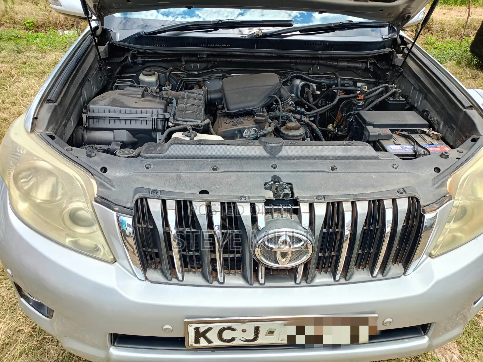Toyota Land Cruiser Prado 2009 Silver