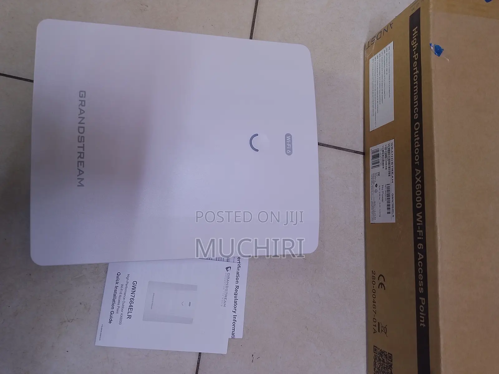 Grandstream GWN7664ELR 6Gbps WiFi 6 Access Point