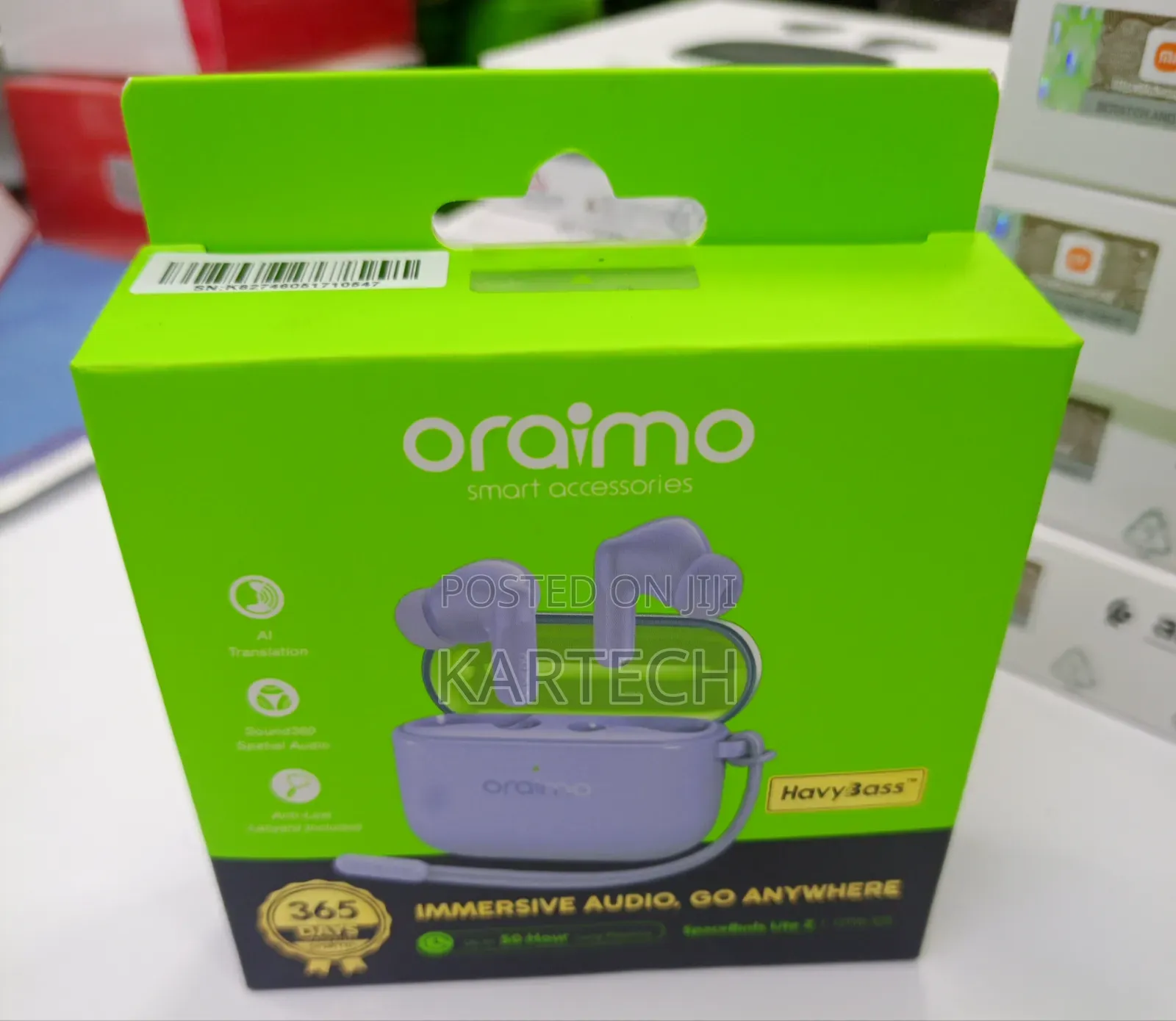 Oraimo SpaceBuds Lite 2 – Immersive Sound Long Battery Life