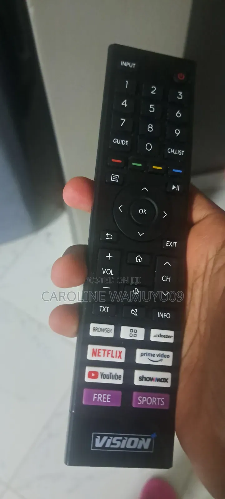 43” Vision+ Smart TV – VIDAA OS | Excellent Condition