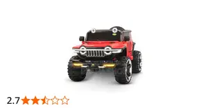 Red Jeep Children Ride On