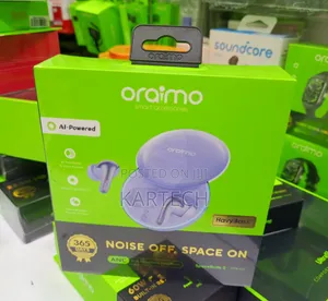 Oraimo SpaceBuds 2 ANC Wireless Earbuds AI-Powered Translation -Grey