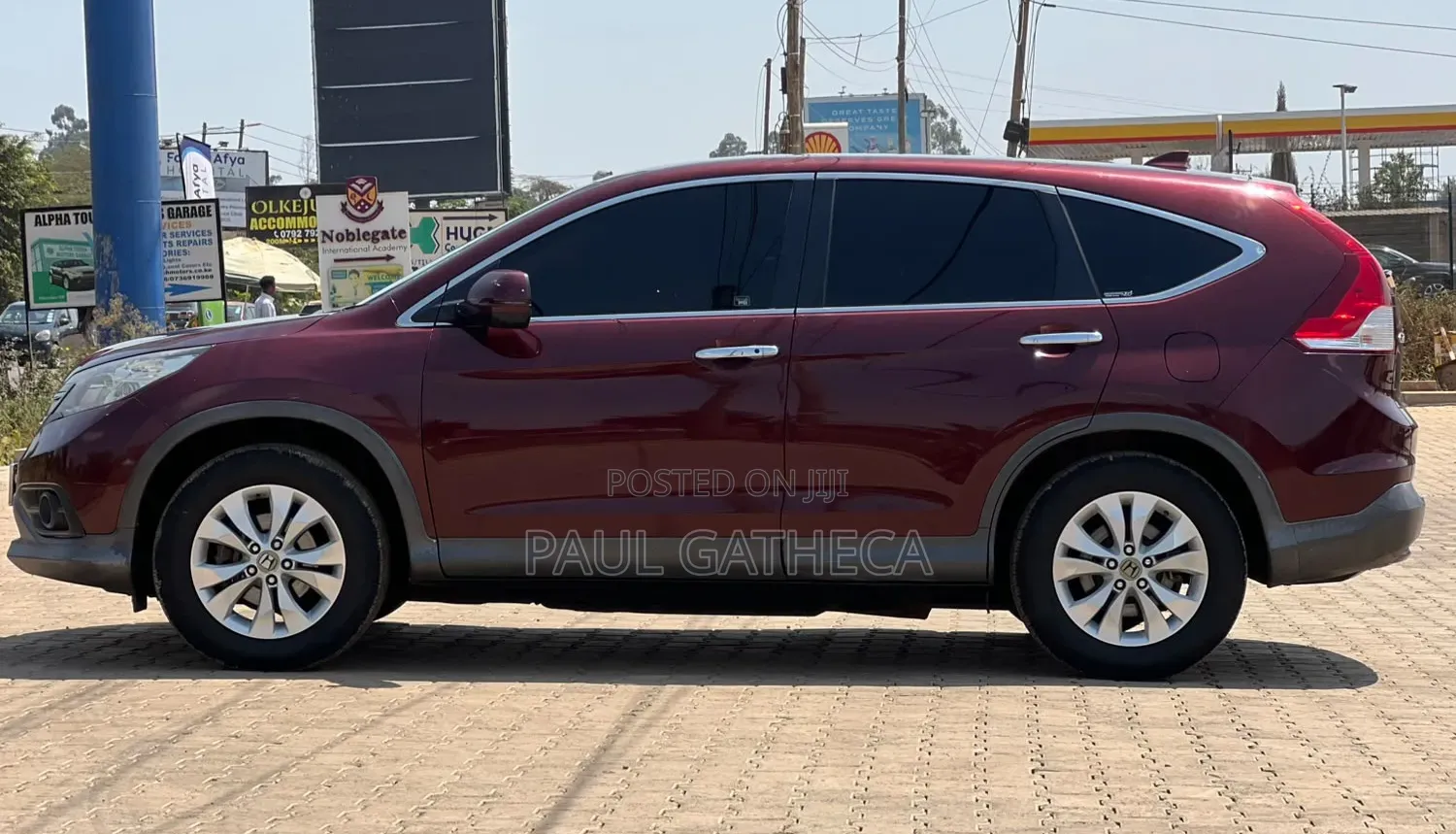 Honda CR-V 2013 Red