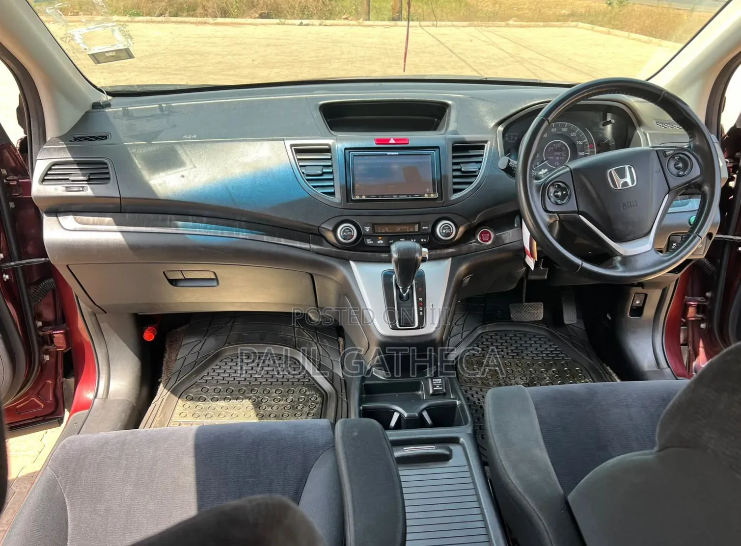 Honda CR-V 2013 Red