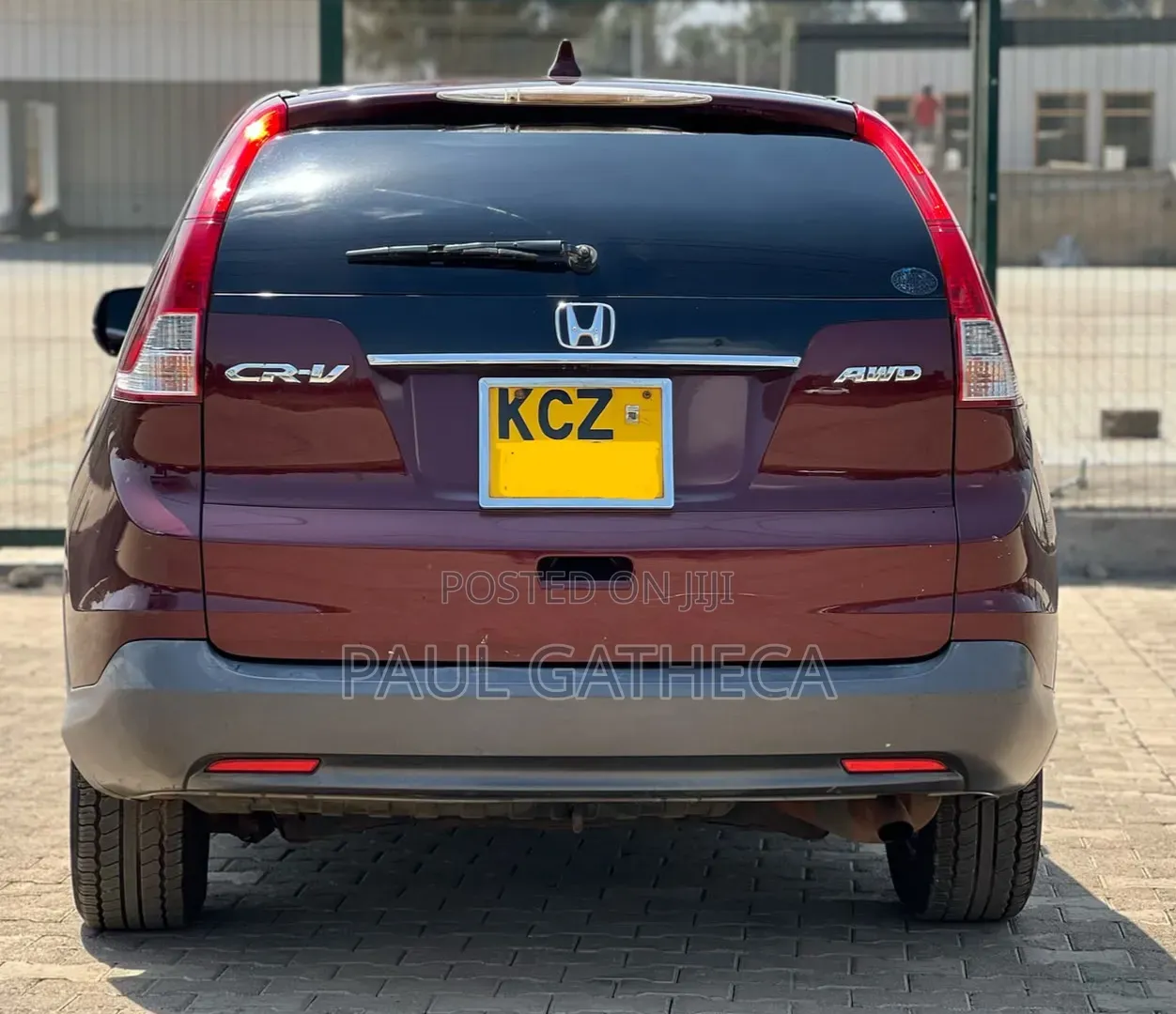 Honda CR-V 2013 Red